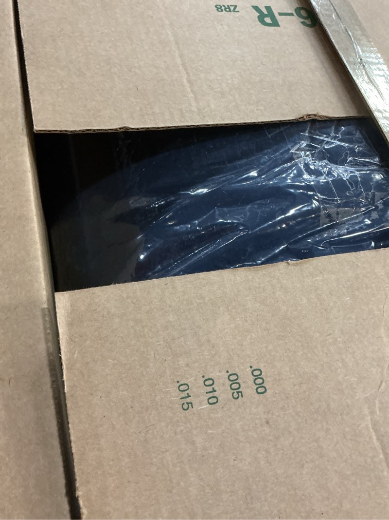 Condition photo showing As Is for Navy Blue Queen (88'' x 92'') Size Comforter 100% Cotton 500 GSM Fill Power Down Alternative Comforter with Corner Tabs Soft Fluffy Classic Box Stitched Winter Warm All Season Quilted Queen (88'' x 92'') Navy Blue