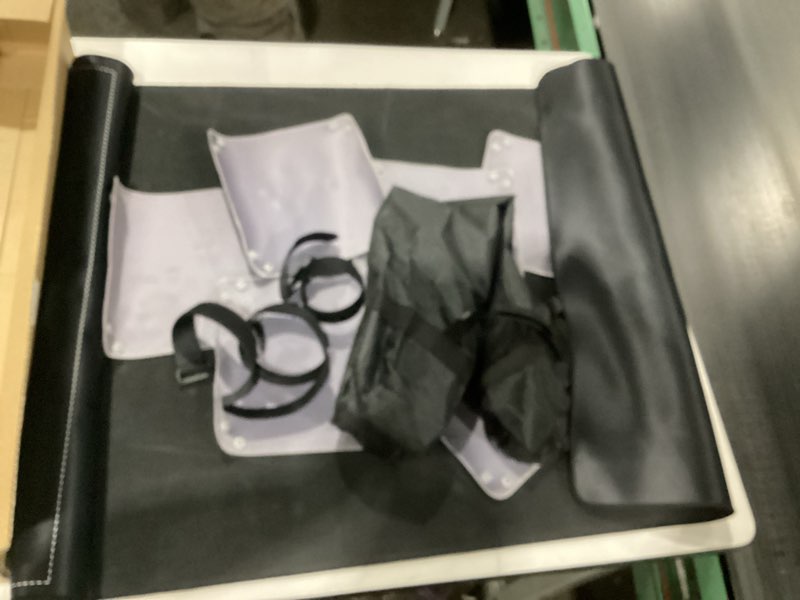 Condition photo showing New/Like New for Jigsaw Puzzle Mat Roll Up 46" x 26", Portable Puzzle Mat Roll Up to 1500 Pieces with 6 Sorting Trays & Travel Storage Bag, Non-Slip Rubber Bottom & Smooth Top for Kids Adults