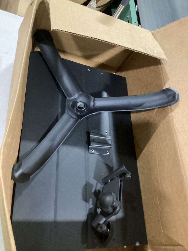 Condition photo showing As Is for ** NO  HARDWARE**\\nAmazon Basics Portable Sheet Music Stand - Black