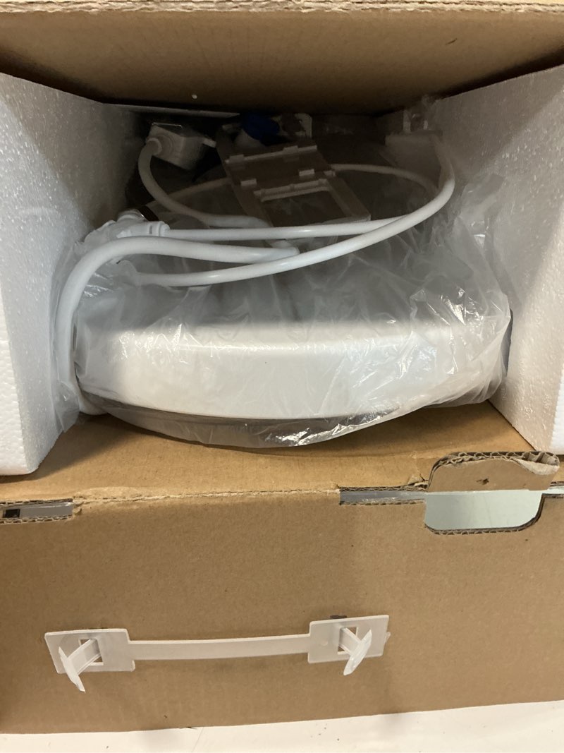 Condition photo showing Good Condition for Electric Bidet Toilet Seat Elongated with Heated Seat, Warm Air Dryer, Endless Warm Water, Oscillating and Pulsating Spray Wash, Stainless Steel Self-Clean Nozzle (Dual Temperature Display 2)