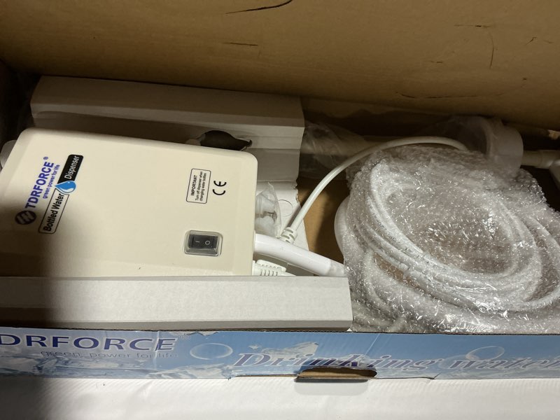 Condition photo showing Good Condition for Water Dispenser Pump System for 5 Gallon Bottle,Drinking Water Dispensing Single Inlet Quiet for Refrigerator Home,110V Electric Jug Water Pump for Kitchen Ice Coffee Tea Maker 110V 40PSI