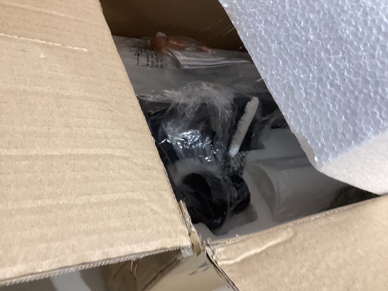 Condition photo showing Good Condition for emak black sconces set of 2, modern wall lights with milk glass shade, farmhouse vanity lights for bathroom, living room, bedroom, gallery, ws086-bk-ml-2pk black & milk glass 12 inch