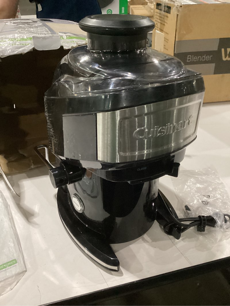 cuisinart cje-500 compact juice extractor black, 11.5 x 11.8 x 14.2 inch
