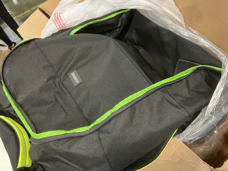 Condition photo showing Good Condition for yorepek padded stroller travel bag with wheels for airplane, fits nuna mixx next/triv next(remove all wheels), with a separate pocket to store stroller wheels, gate check stroller bag for air travel