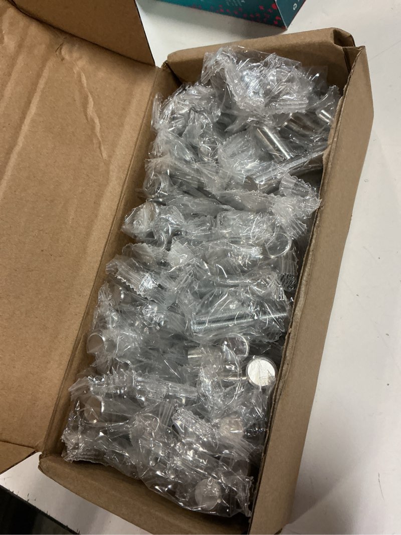 Condition photo showing New/Like New for estmoon 30 pack cabinet knobs brushed nickel cabinet handles, stainless steel single hole kitchen cabinet knobs silver cabinet pulls for kitchen cabinets and dressers,2 inch overall length drawer knob brushed nickel single hole 30