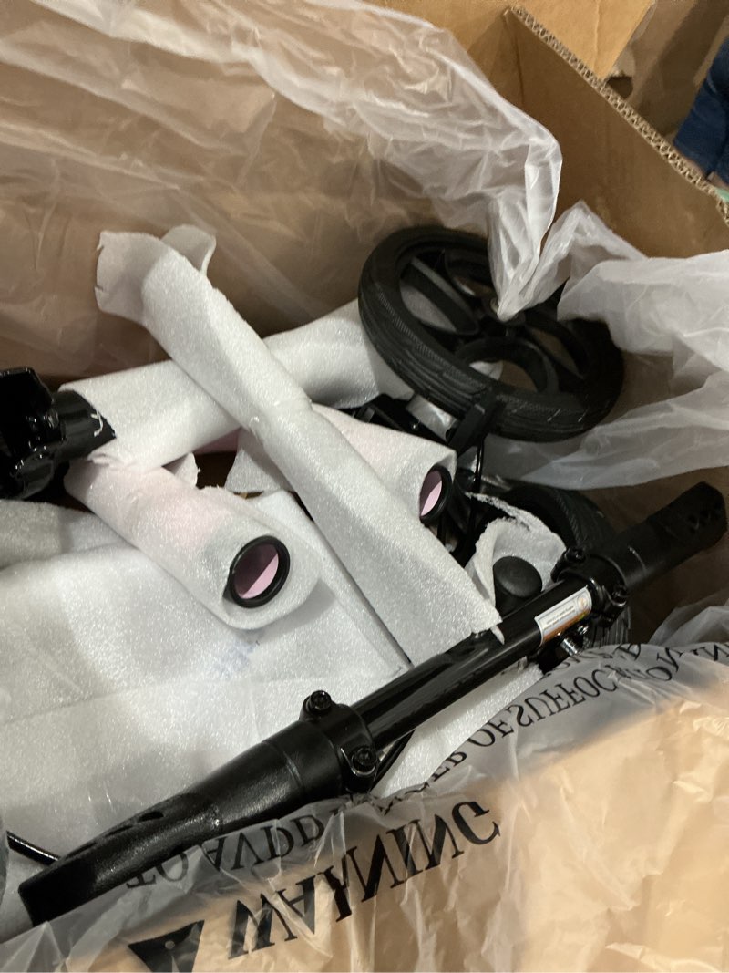 Condition photo showing Good Condition for blessreach economy knee scooter steerable knee walker for foot injuries compact crutch alternative with dual braking system (pink)