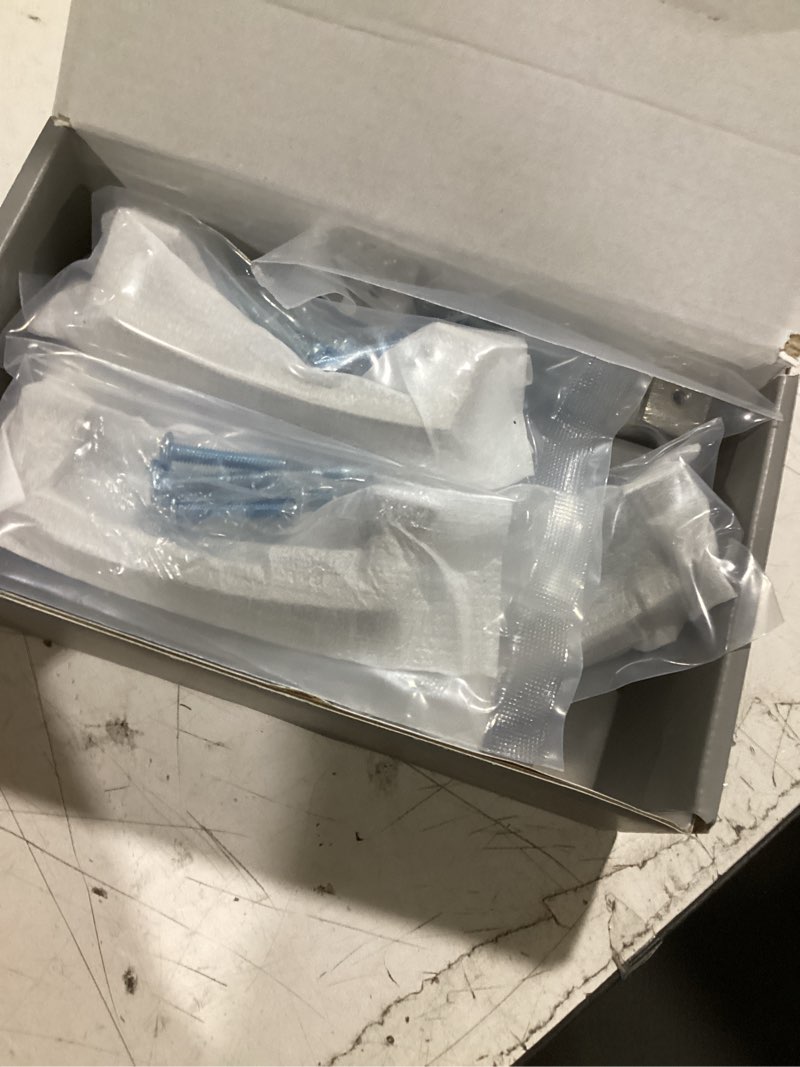 Condition photo showing As Is for amerdeco 10 pack brushed satin nickel 3 inch(76mm) hole centers kitchen cabinet pulls cabinet hardware kitchen handles for cabinets cupboard handles drawer pulls zh0009 3"/76mm hole center 10 pack brushed satin nickel