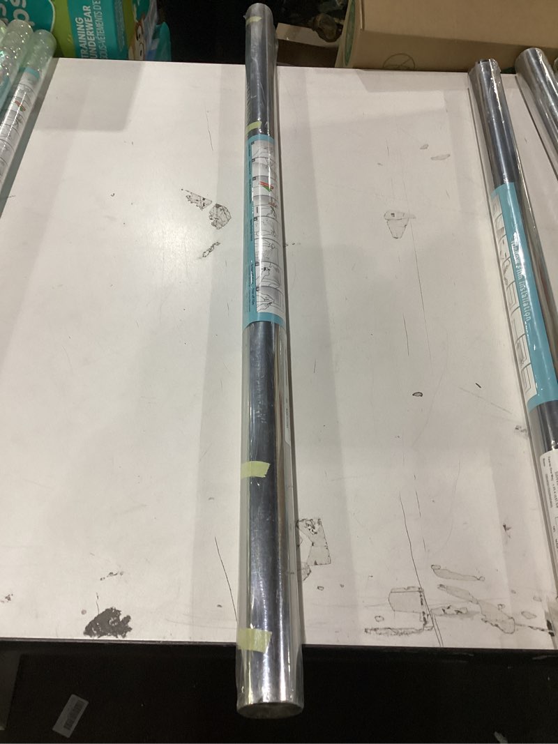 Condition photo showing New/Like New for Coavas One Way Privacy Window Film Daytime Mirror Reflective Window Tint for Home Heat UV Sun Blocking Anti-Glare Covering See Out Not in Static Cling Removable for Bedroom,Silver 35.4x157.5 in 35.4 x 157.5 Inch Silver