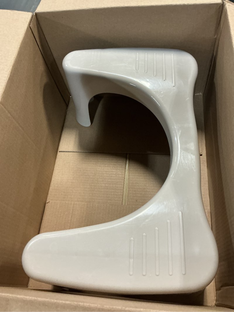 Condition photo showing Good Condition for Squatty Potty Simple Toilet Stool 7-Inch in Taupe – Ergonomic Bathroom Accessory for Natural Squatting Posture, Doctor Recommended, Durable Plastic Design