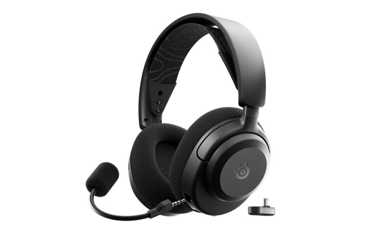 steelseries arctis nova 3p wireless multi-platform gaming headset - mobile app control - 40 hours ba