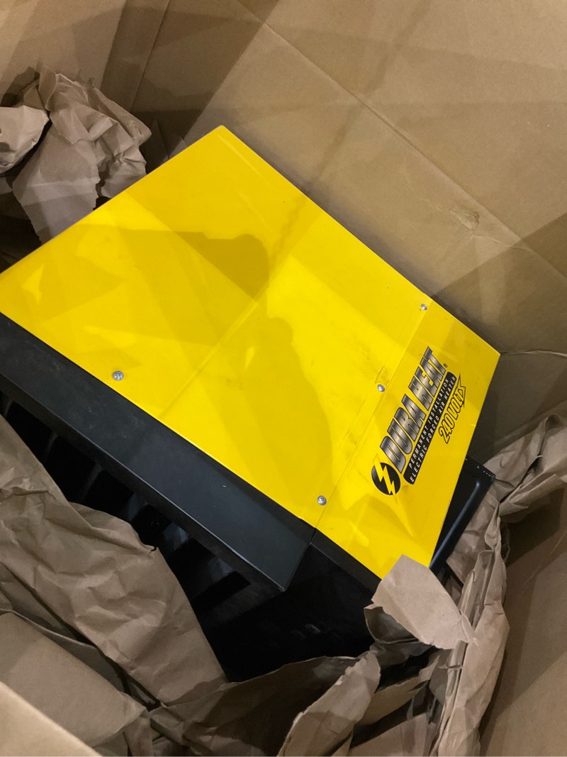 Dura Heat 240 Volt Hard-Wired Ceiling Mount Electric Garage Space Heater with Remote, 10,000 Watt, E