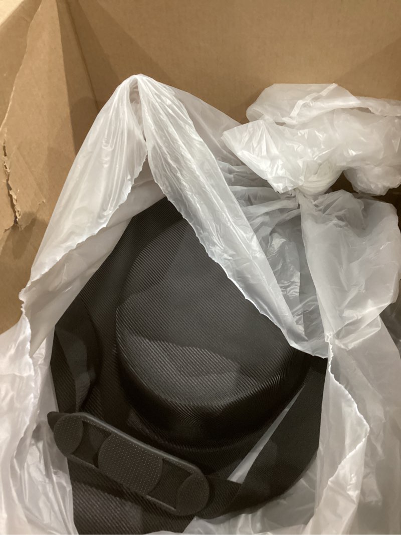 Condition photo showing Good Condition for Hat Box for Cowboy Travel Extra Large, Waterproof Hard Hat Travel Case Storage Can for Fedora Panama Tweed Cap Hat Holder Organizer Carrier with Adjustable Carry Strap, Mens Western Gift, Large Black