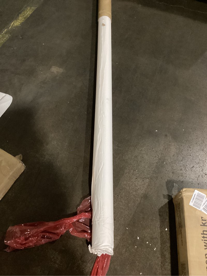 Condition photo showing Good Condition for perkhomy 36" x 1,440" (120') white kraft paper roll for craft bulletin board paper art table covering crafting gift wrapping bouquet packing parcel 80gsm 55lb (white, 36" x 120') white 36" width x 120' length