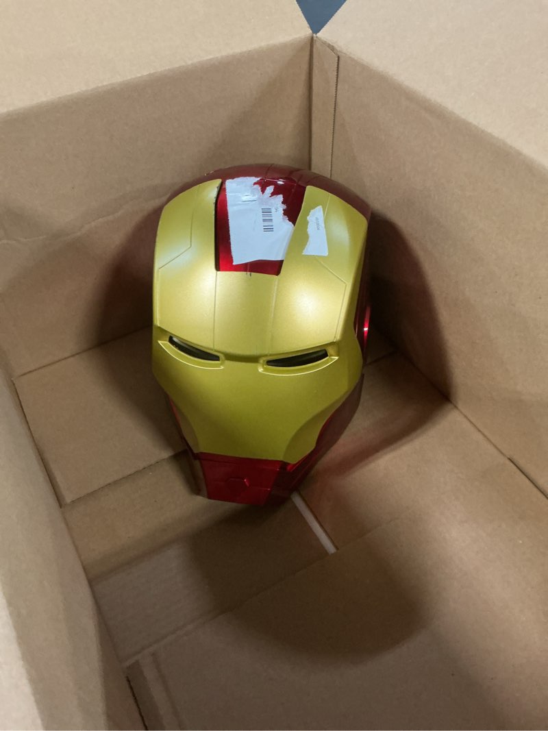 Condition photo showing Good Condition for Open/Close Wearable Helmet with Eyes Glowing for Kids and Teens Mask Costume and Role-Play Dress Up, Ideal for Birthdays, Christmas, Halloween(Child Size)