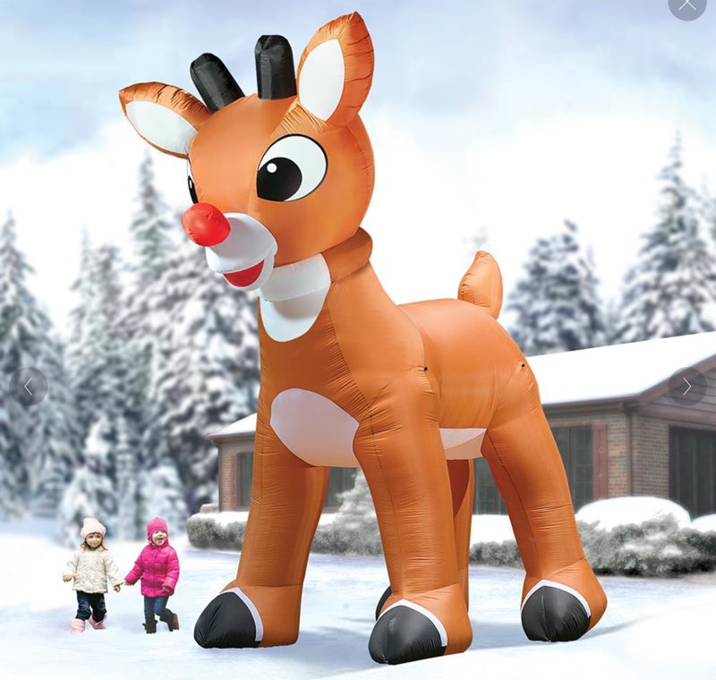 The 15' Inflatable Rudolph