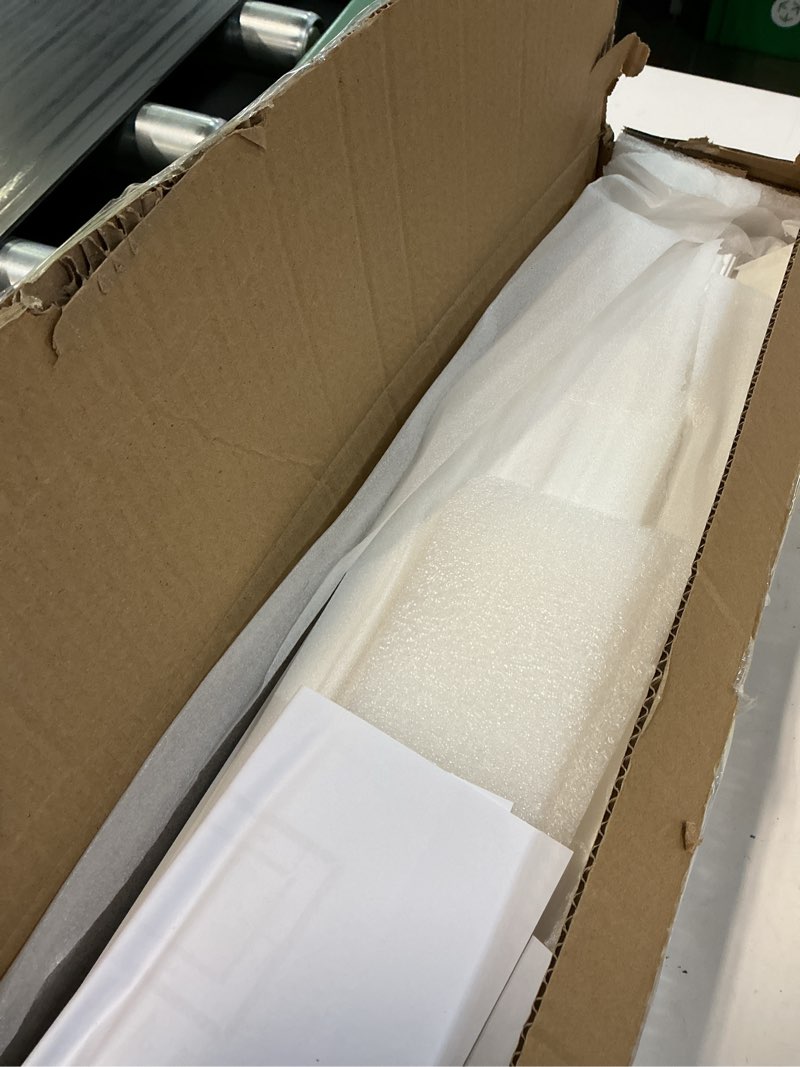 Condition photo showing Good Condition for 1 set peel and stick door moulding trim kit double premade wall moulding panels flexible self adhesive 3d wainscoting panels for window frame decor(22''x66''+16''x48'')