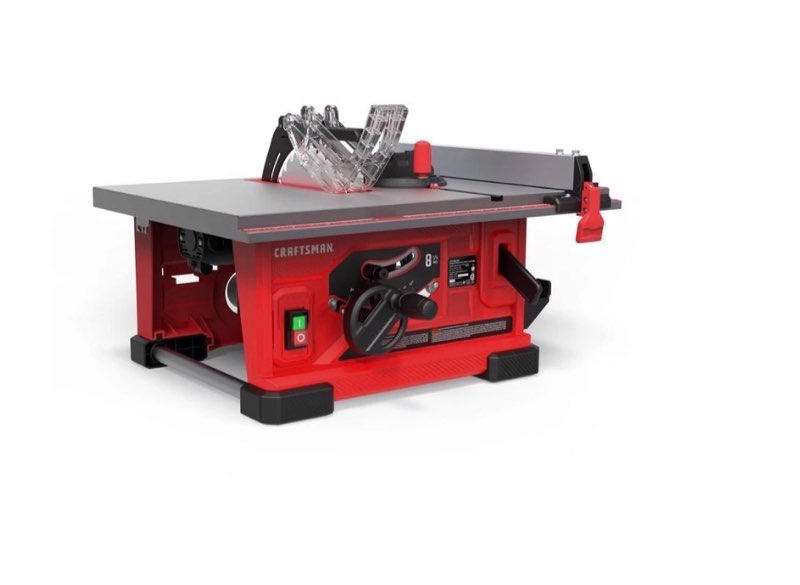 CRAFTSMAN 8.5-in 13.0 -Amp 120.0 -Volt Portable Benchtop Table Saw