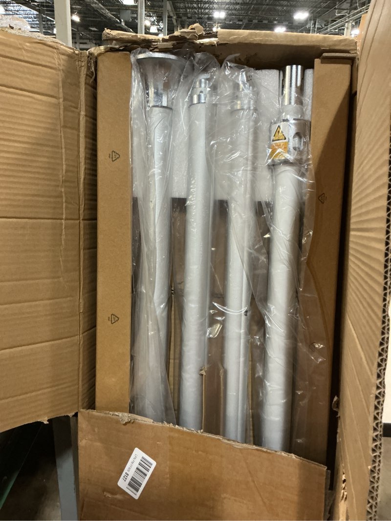 Condition photo showing Good Condition for EMART Backdrop Stand Heavy Duty 10x10Ft,Three Crossbar Pipe and Drape Photo Background Support Kit, Adjustable Metal Frame with Flat Base for Wedding Birthday Party Decorations