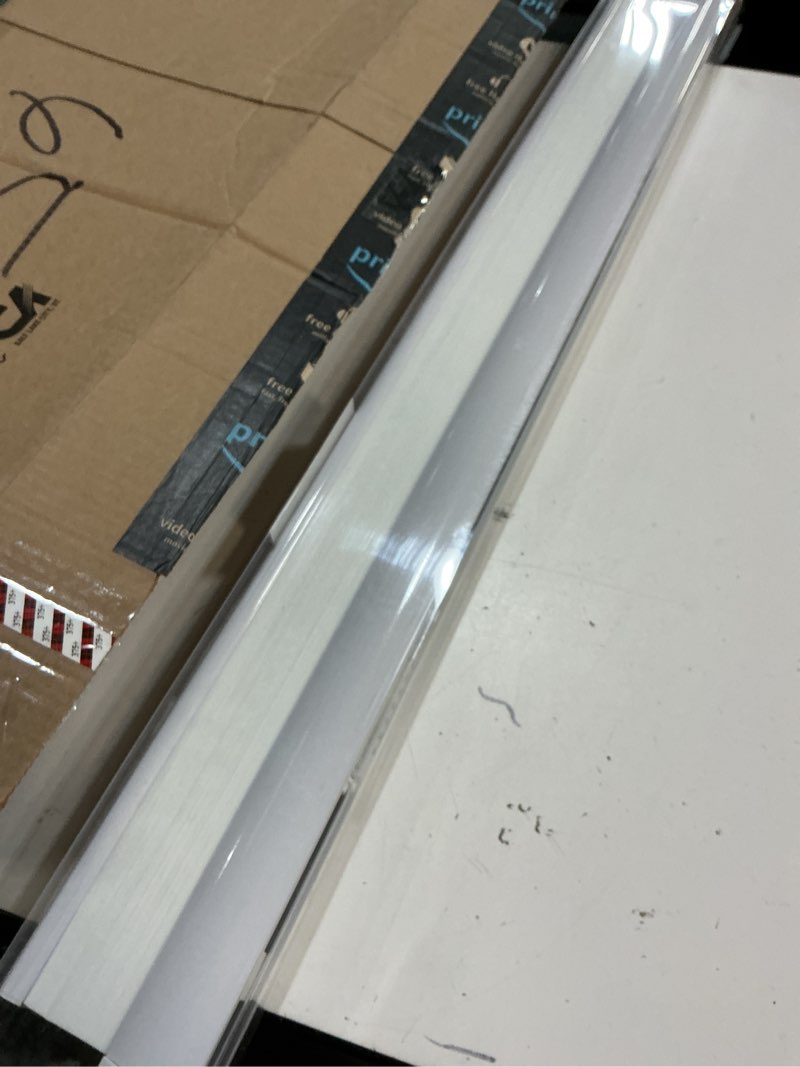 Condition photo showing As Is for Homebox Cordless Cellular Shades for Home Office, Thermal Insulated Lighting Filtering Room Darkening Window Blinds, Honeycomb Shades for Windows White 24" W×64" H