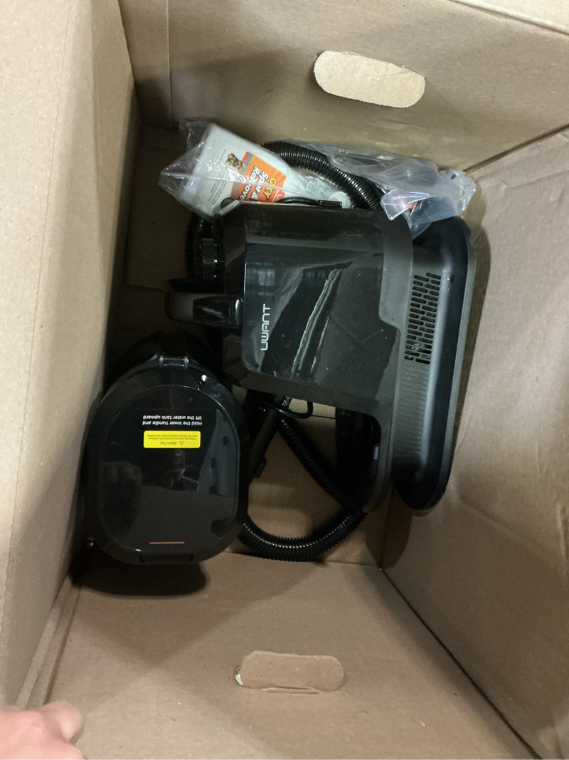 Condition photo showing As Is for uwant carpet cleaner machine with steam&hot&cold water system 18kpa powerful suction upholstery cleaner machine with pet pro cleaner for pets, carpet steam cleaner set of 1 americano