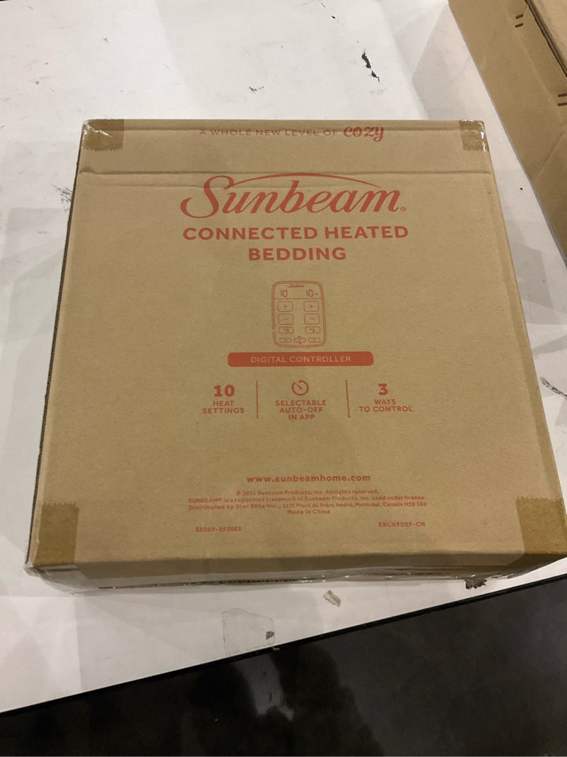 Sunbeam heated bedding 