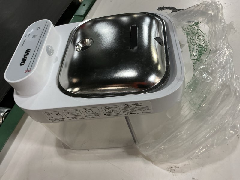 Condition photo showing As Is for ODSD Cat Water Fountain