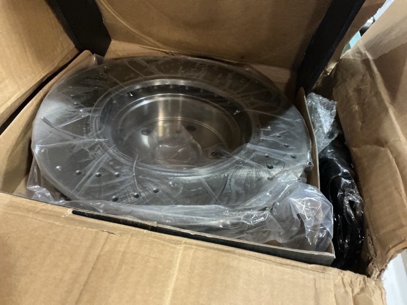 Condition photo showing Good Condition for Front Brake Pads And Rotors Kit Compatible With 2005-2012 Subaru Outback, 2009-2010 Forester, Automotive Replacement Brake Kits 31407 D929-7830 Drilled And Slotted Rotors 293.4mm(11.6in) 31407 & D929-7830