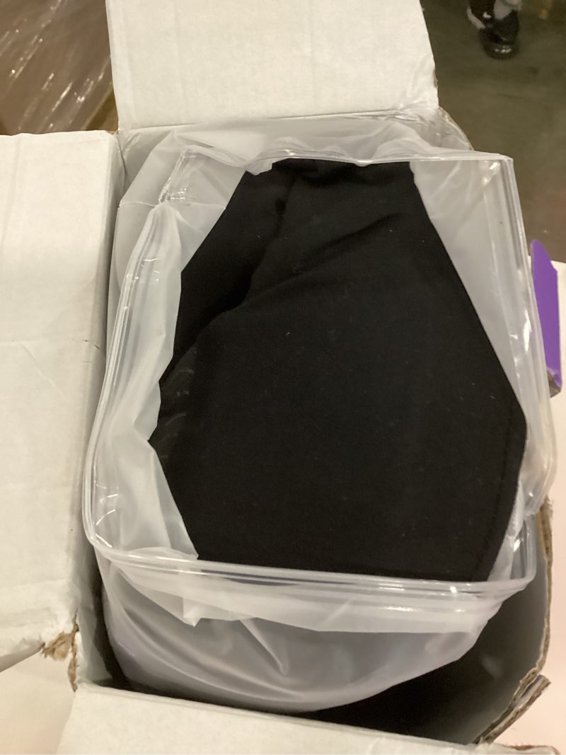 Condition photo showing As Is for cushion lab patented pressure relief seat cushion for long sitting hours on office & home chair - extra-dense memory foam for soft support. car pad for hip, tailbone, coccyx, sciatica - black