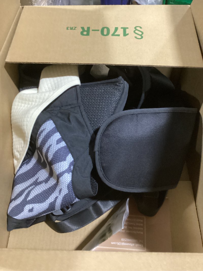 Condition photo showing Good Condition for Baby Carrier Newborn to Toddler with Hip Seat, Multifunction Baby Hip, 4-in-1 Ergonomic Infant Carrier (Ergonomic M Position) Adjustable & Removable Baby Holder Carrier for 0-36 Months (Black) color-2