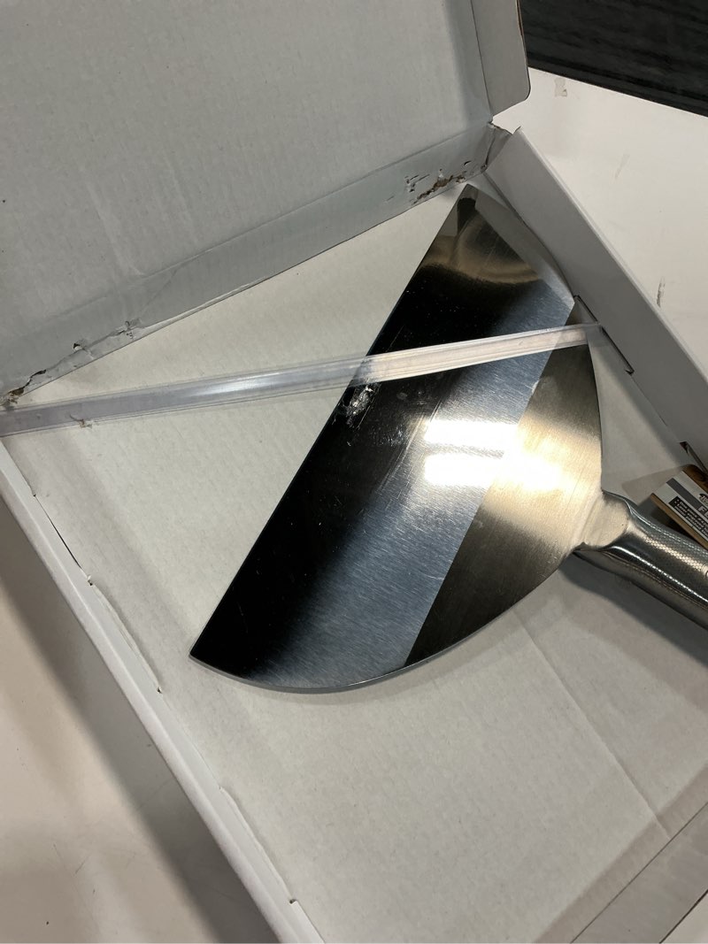 Condition photo showing Good Condition for rollingdog taping knife 10 inch putty knife 420 stainless steel one piece drywall joint knife mirror polished blade for drywall, painting