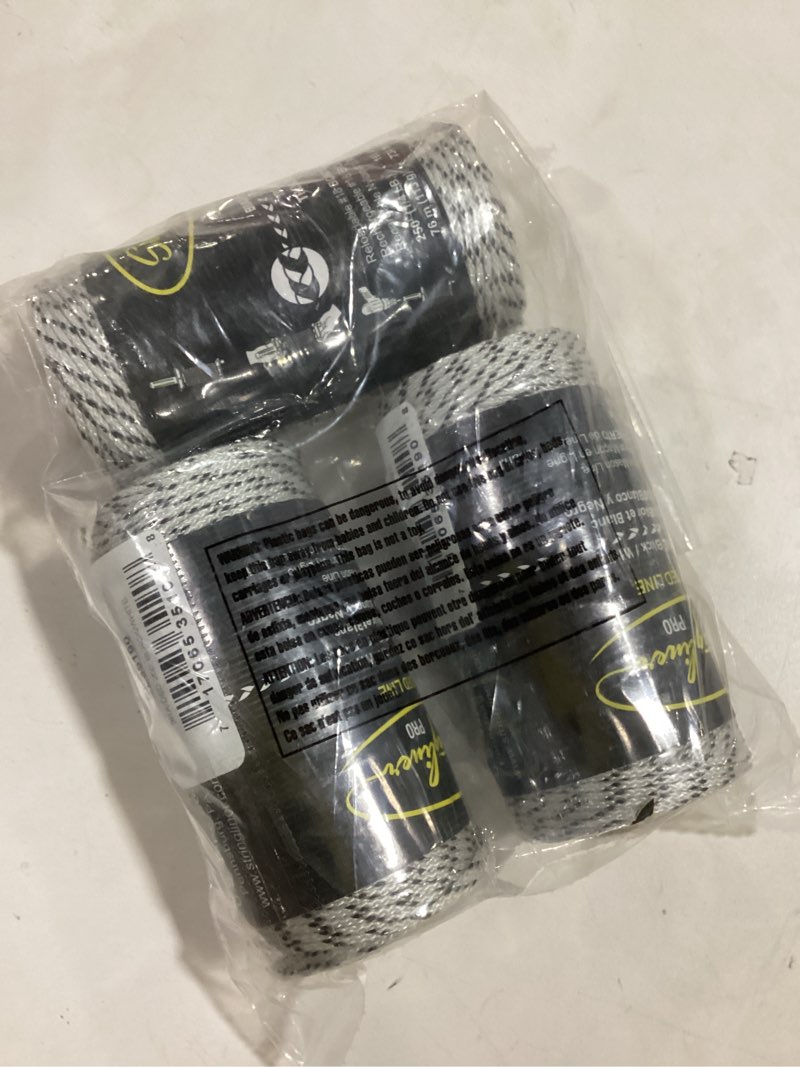 Condition photo showing New/Like New for 35190 Mason’s Line Replacement Rolls – 1/4 Lb. #18 Construction Replacement Roll Braided Black/White 250'. (3 Pack)
