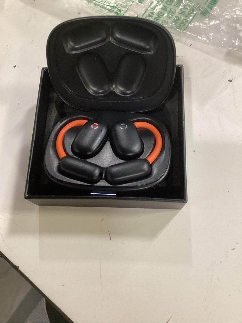 Condition photo showing Good Condition for occiam bluetooth open-ear headphones & earbuds real-time 164 languages translation earbuds 80h playtime wireless sport earphones for running workouts black