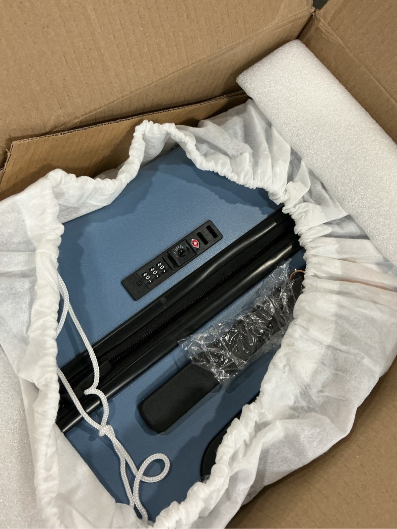 Condition photo showing Good Condition for Carry-On & Medium Check-In Suitcase Bundle, Blue(one size:25 inch)