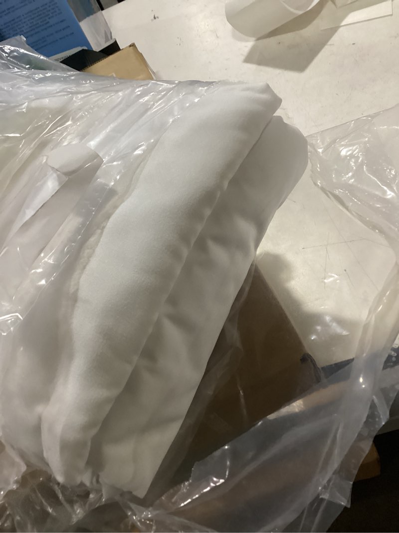Condition photo showing Good Condition for cal king size sheets set - 6 piece luxuriously soft & cooling sheets cal king size - ultra soft 16" deep pocket cal king sheet set - fitted sheet & pillowcase sets (cal king white) white california king