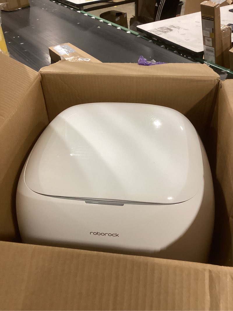 Condition photo showing Good Condition for SwitchBot S20 Robot Vacuum and Mop with Matter, 10000Pa Suction, Roller Mop, AI Navigation, Auto Mop Wash & Dry, Self-Emptying, Works with AppleHome, Alexa, GoogleHome, for Pet Hair, Carpet, Floors