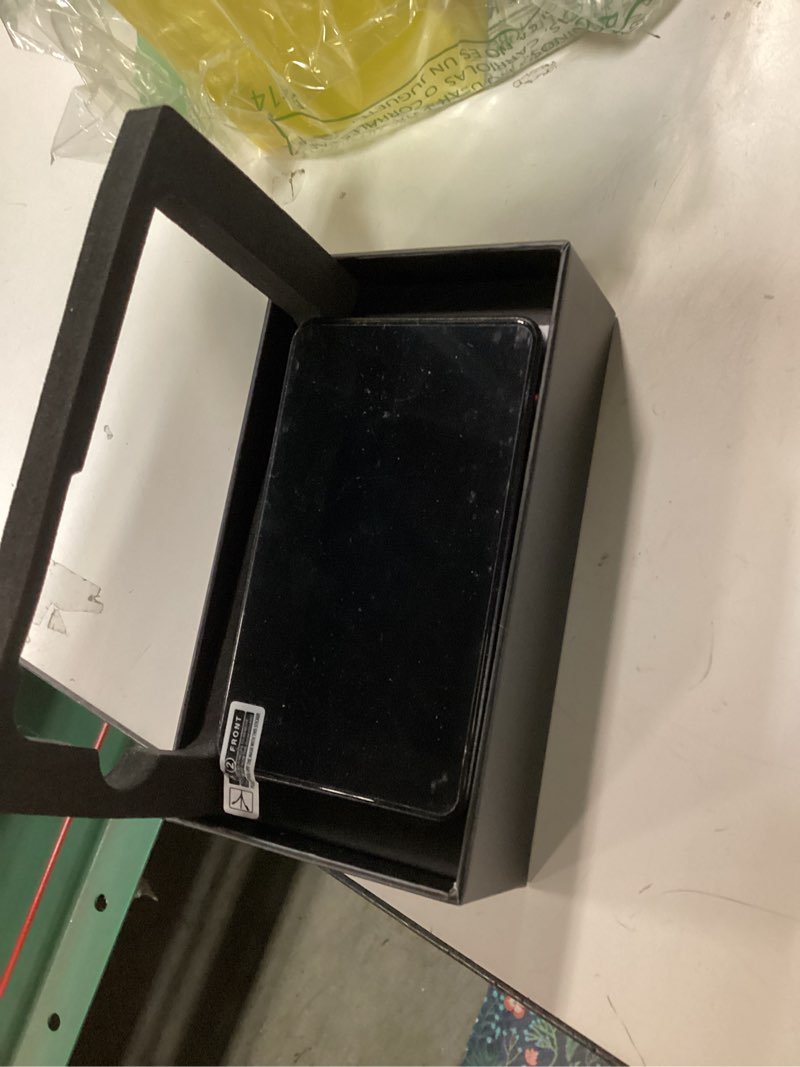 Condition photo showing As Is for 144GB MP3 Player with Bluetooth and WiFi,Senpeng 4" Full Touch Screen Music Player with Spotify,Amazon Music,Pandora,YouTube,Audible,Android Mainstrem Media MP4 Music Player for Kids up to 1TB,Black