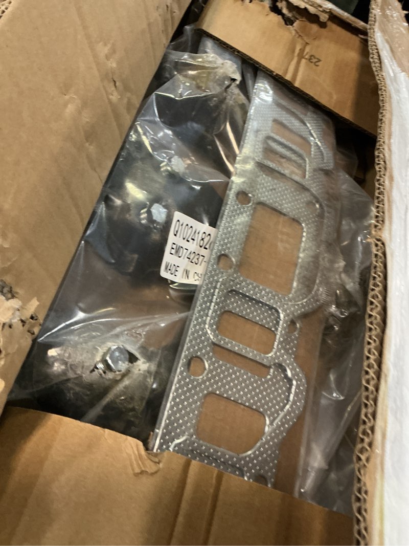 Condition photo showing As Is for A-Premium Exhaust Manifold Kit W/Gaskets, Studs, Nuts [6Cyl 4.2L] Compatible with Jeep Wrangler 1987-1990, Cherokee 1981-1983, Grand Wagoneer, CJ5, CJ7, J10 & AMC AMX, Concord, Eagle, Pacer, Spirit