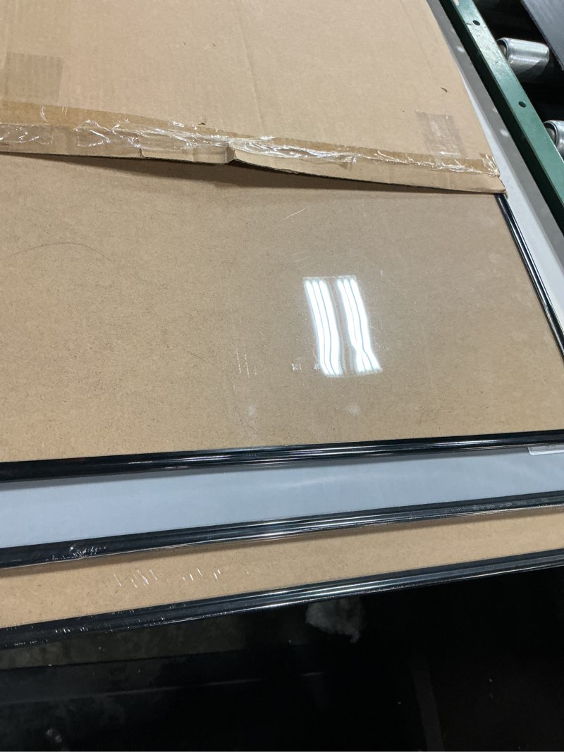 Condition photo showing New/Like New for upsimples 20x30 picture frame black 3 pack, scratch-proof poster frames 20 x 30 for photo gallery - slide-in strips, horizontal or vertical wall mounting black 20x30