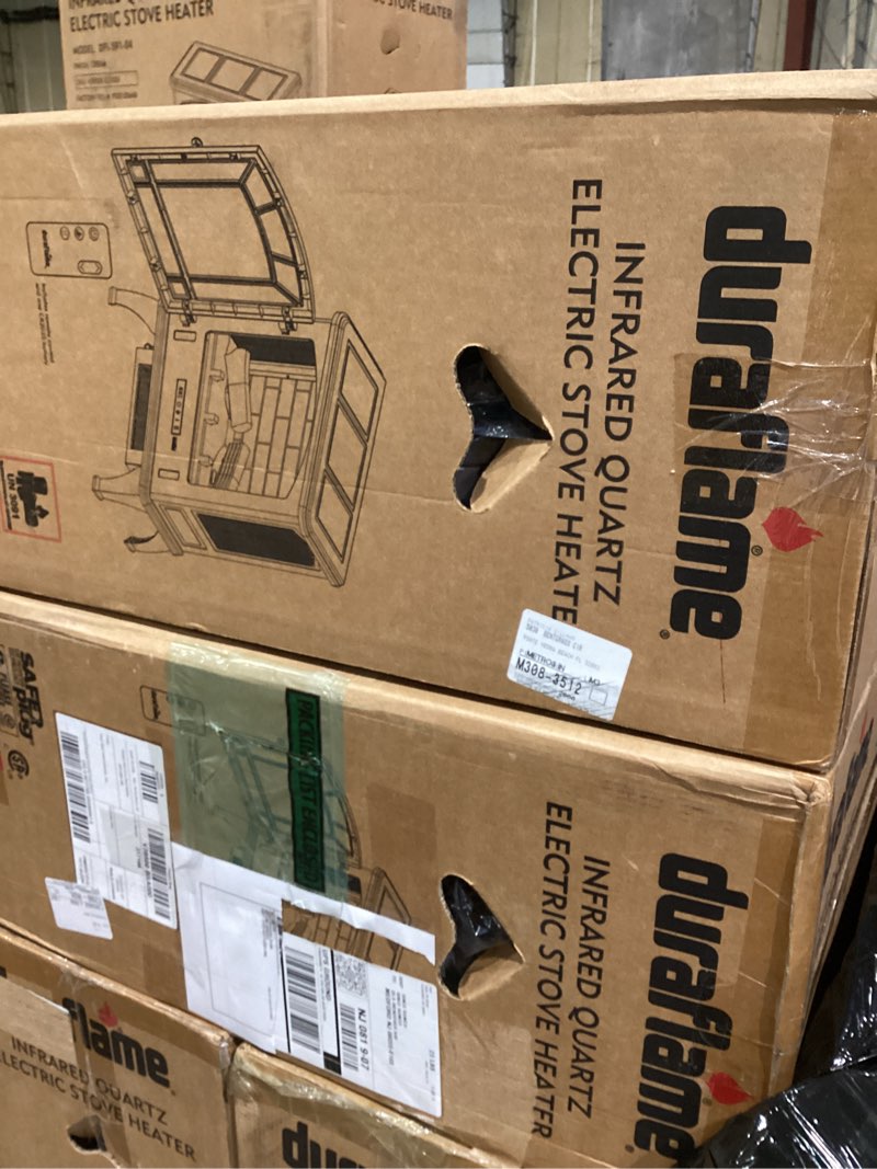 Condition photo showing Good Condition for duraflame Infrared Quartz Electric Stove Heater - DFI-591-02 - Bronze