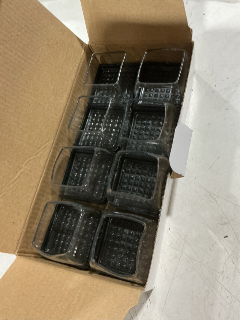 Condition photo showing Good Condition for ezprotekt chair leg sliders for carpet, 8 pcs square chair glides for carpet, carpet furniture pads stool leg protectors caps, carpet furniture glides quickly and easily (xl fit: 1.5" - 2") square clear-xl