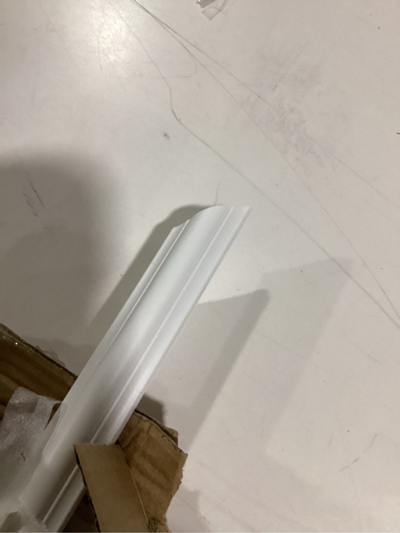 Condition photo showing Good Condition for 6 Set Accent Wall Molding Kit Premade Wainscoting Panels Wall Molding Peel and Stick Panel White Pre Cut Trim for Walls Picture Frame Molding for Home Decoration (20 x 20 Inch) 6 20 x 20 Inch