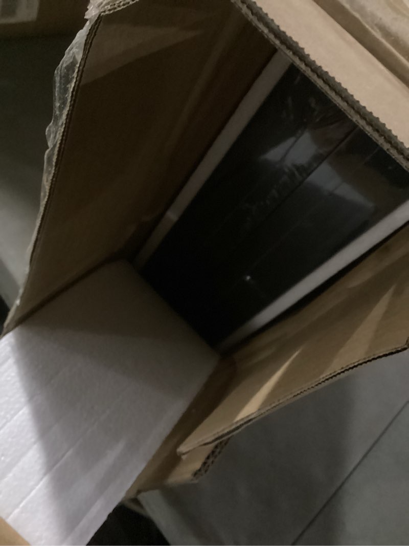 Condition photo showing New/Like New for Fun Memories Floating Shelves - 2 Pack 12 Inch Rustic Wooden Wall Shelves - Extra Deeper & Thicker Wall Mounted Storage Shelf for Living Room, Kitchen, Farmhouse - 36" W x 12" D x 1.8"H - Rustic Black Rustic Black 36"W x 12"D - 2P