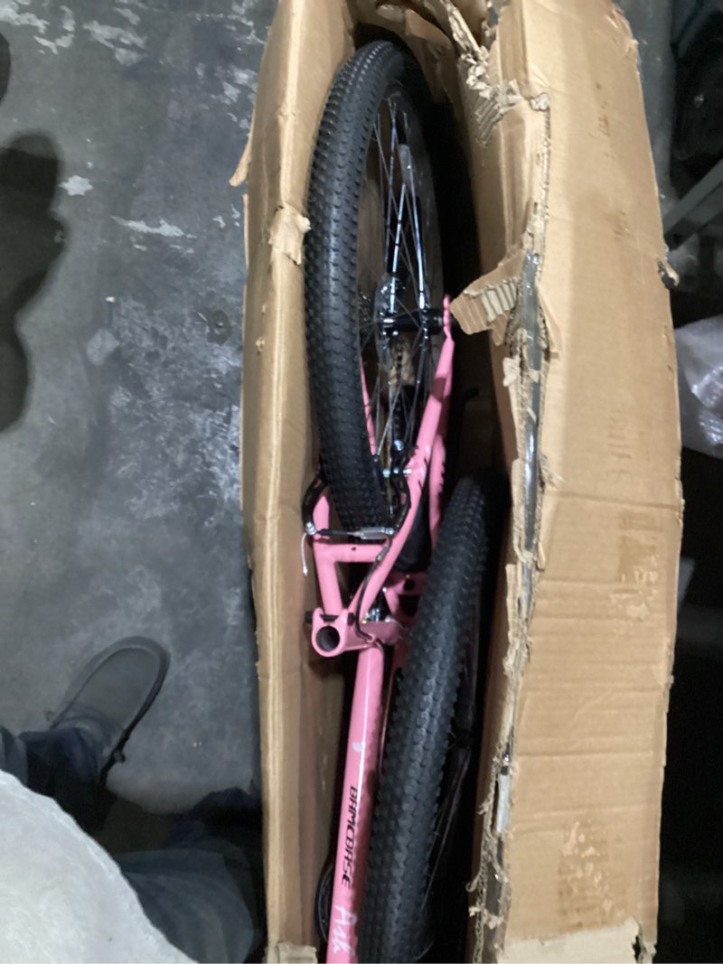 Condition photo showing Good Condition for HILAND Bamcbase Womens Mountain Bike, 24 26 Inch 18 Speeds Hybrid Commuter Bicycle for Adults, Sport Hardtail Trail MTB pink 26 inch