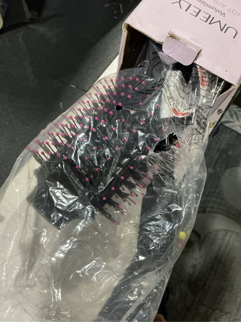 Condition photo showing Good Condition for hair dryer brush blow dryer brush in one, upgraded 4 in 1 hair dryer and styler volumizer with negative ion anti-frizz ceramic titanium barrel hot air hair straightener brush black/pink