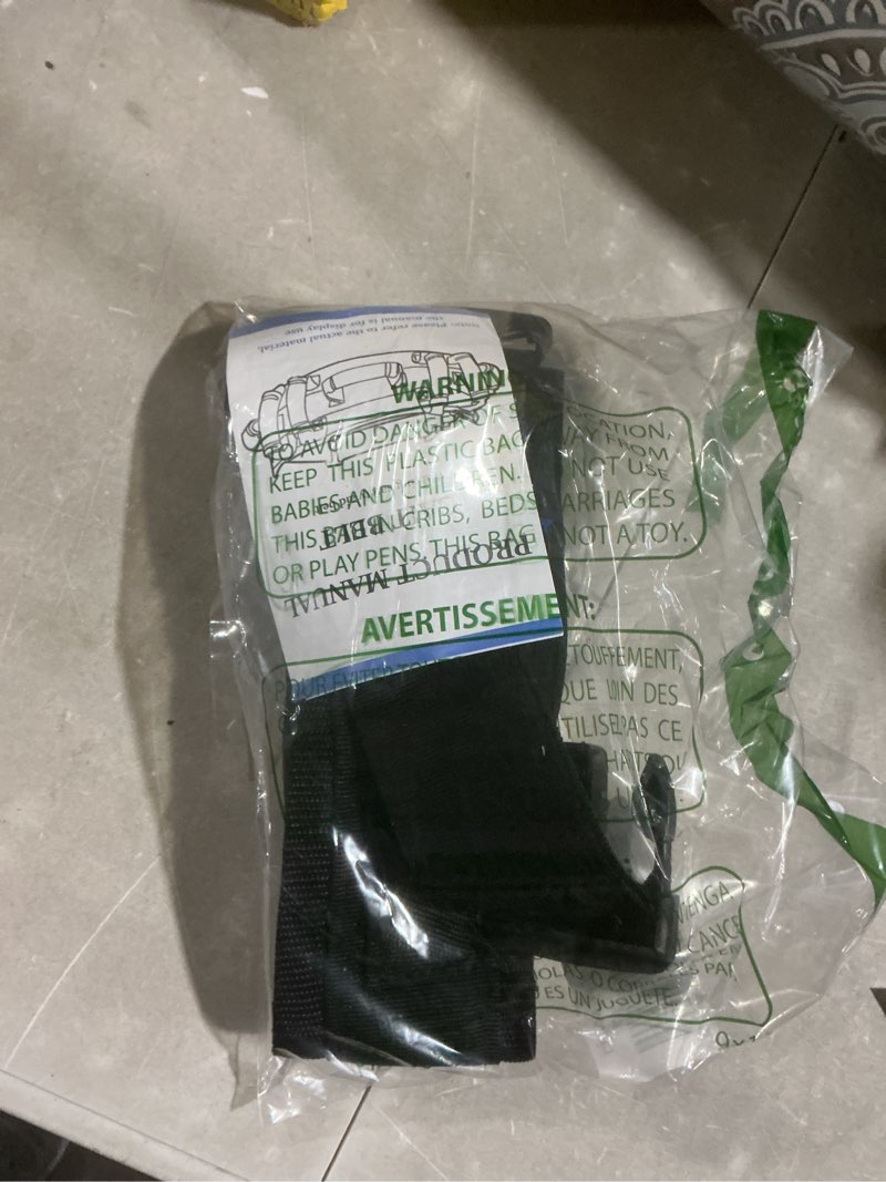 Condition photo showing Good Condition for gait belt for seniors, transfer belt with handles, safety gate belt for elderly lift belts physical therapy with quick release buckle standing aids & support for elderly handicap patient care (black) 3 handles