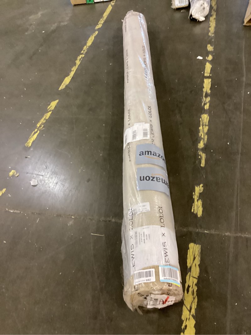 Condition photo showing New/Like New for Loloi Amber Lewis Monty Collection MOT-06 Pebble/Beige 6'-7" x 9'-3" Area Rug Pebble / Beige 6'7" x 9'3" (Rectangular)