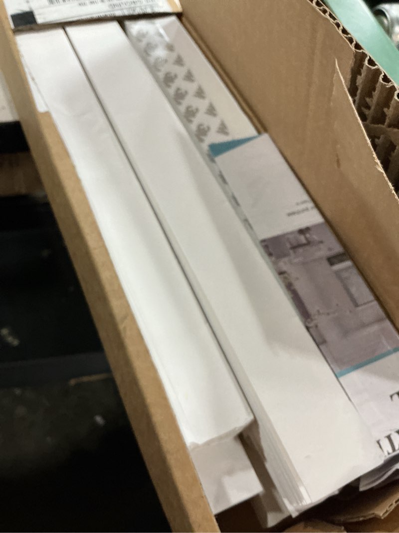 Condition photo showing Good Condition for myshade 6 pack temporary light filtering paper shades for windows,paper pleated blinds with adhesive,no tools no drilling free cut size temporary room darkening shades(white, 36" w x 72" h) white 36"w*72"h - 6 pc