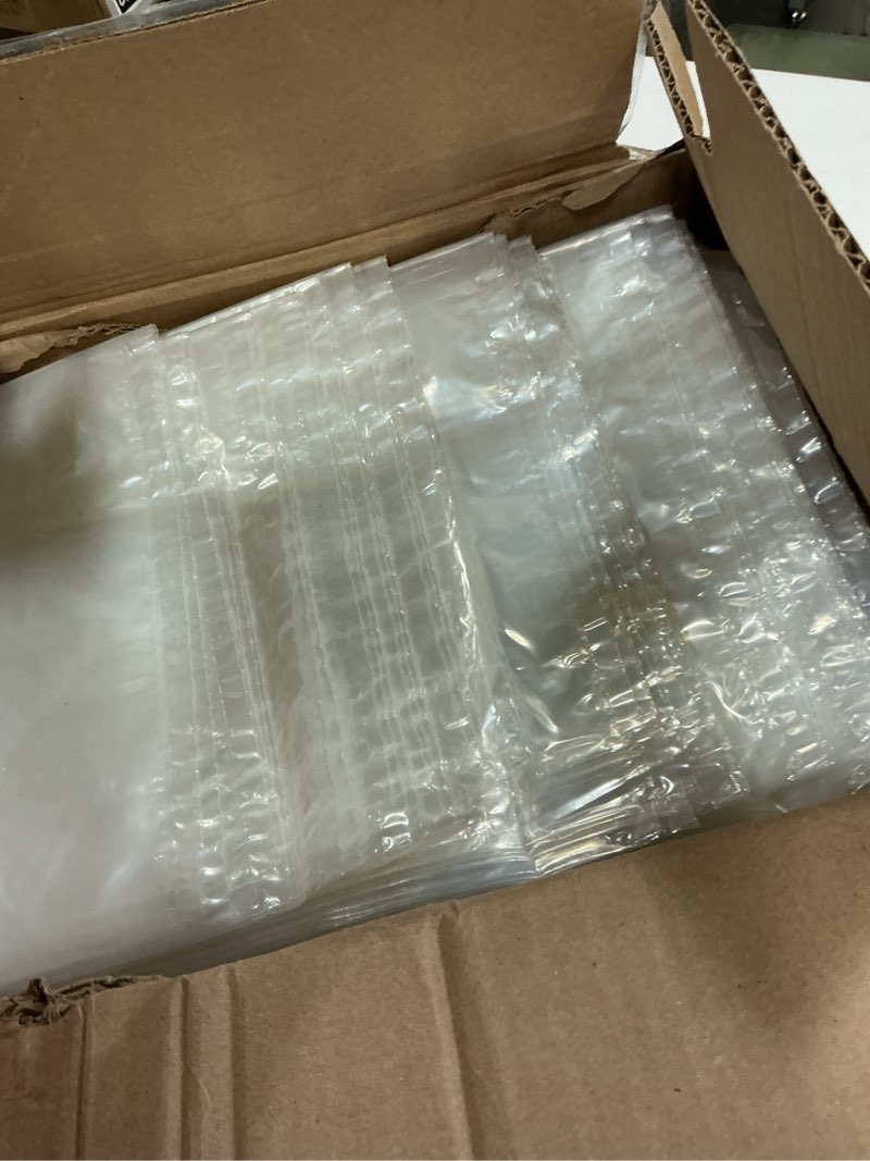 Condition photo showing Good Condition for aluf plastics 55-60 gallon 2 mil thick clear heavy duty trash bags - 38" x 58" - pack of 100 - for recycling, kitchen, contractor, & outdoor