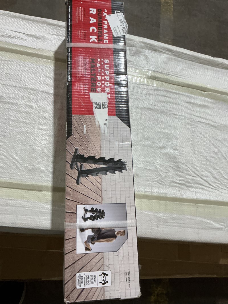 Condition photo showing New/Like New for Cap A-Frame Dumbbell Weight Rack | Color Series