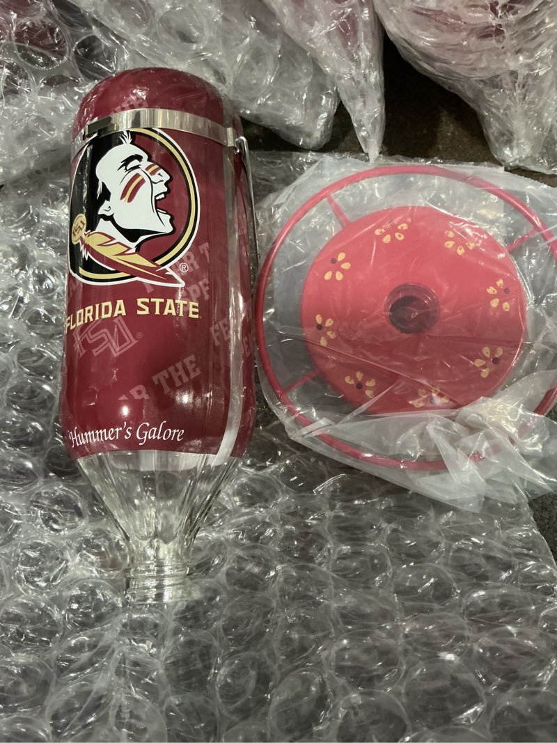 Condition photo showing New/Like New for Florida State University 32 oz feeder